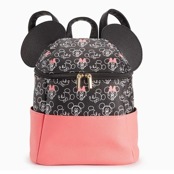 New NWT Danielle Nicole Disney Minnie Mouse Mini Backpack Hard To Find Dani by Danielle Nicole Disney Minnie Mouse Mini Backpack w  main image 3